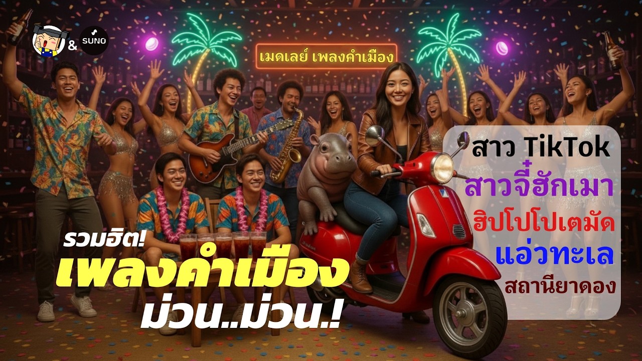 เมดเล่ย์ เพลงคำเมืองม่วนๆ - ลานนาม่วนจอย