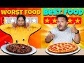 We tried zomatos best vs worst rated food waste of money
