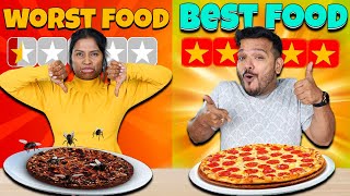 We Tried Zomato's Best vs Worst Rated Food *WASTE of MONEY*