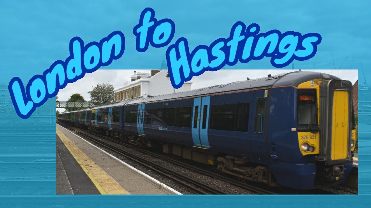 London Charing Cross to Hastings | FULL JOURNEY | Southeastern 375 Electrostar (via Tonbridge)