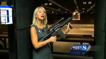 Bacon machine gun viral video shot in Central Iowa