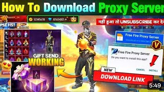 HOW TO DOWNLOAD VIP PROXY SERVER. 🤔 - FREE FIRE 🔥• 1M Views@Malikff08 