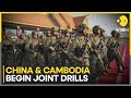China and Cambodia begin joint military drills, two Chinese warships anchored in Cambodia | WION