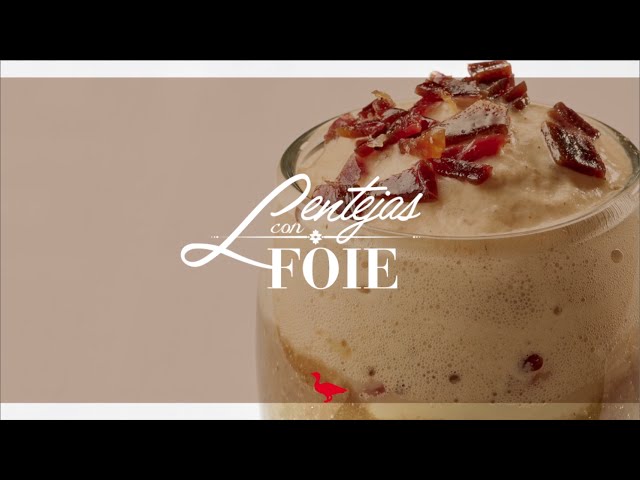 Lentejas con Foie - Recetas Gourmet 👨‍🍳✅