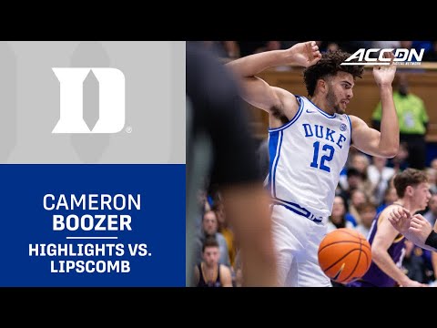 Duke's Cameron Boozer's Double Double Propels Duke To Victory