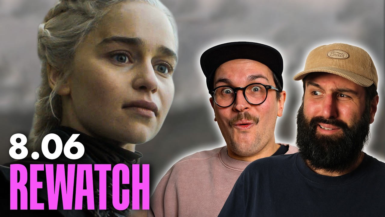Wir haben die letzte Folge von GAME OF THRONES nochmal geguckt!