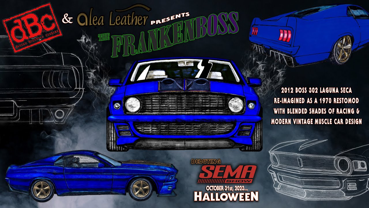 It's Alive! 2023 SEMA Teaser for the 2012 FrankenBoss Mustang