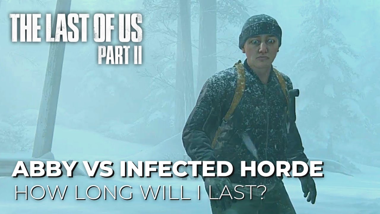 Abby vs Infected Horde - How long will I last? (Unli Ammo/One Shot/Touch of Death)