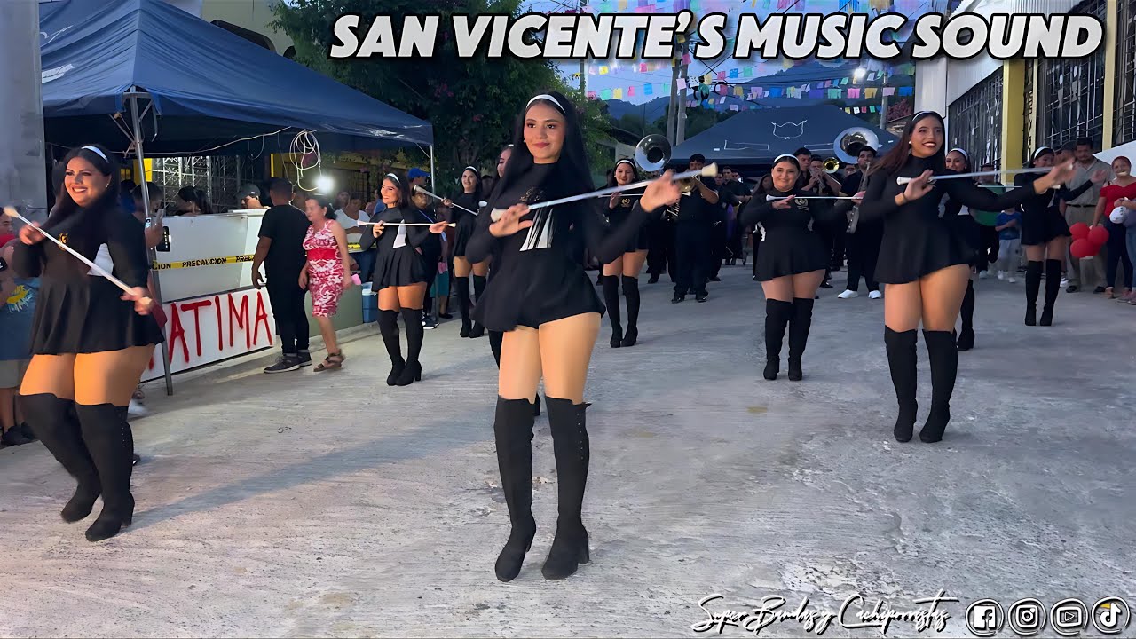 Presentación Final San Vicente's Music Sound en Chalatenango.