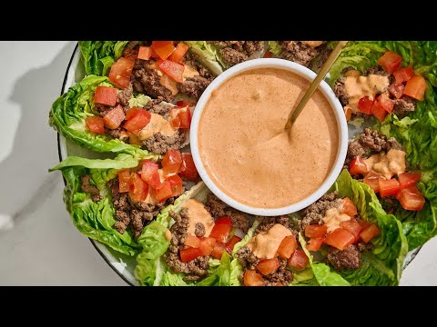 Burger Deluxe Lettuce Wraps Recipe
