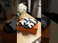 Unboxing my new Hermes chypre sandal for spring 🥰 Soo fine ❤️ link on bio