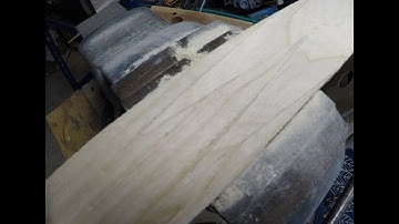 First attempt of making a  board bow. Part 1 - Splicing the bow wood.