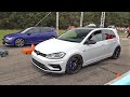 Volkswagen Golf 7.5 R with EGO Bull-X Exhaust vs VW Golf 8 Performance Stage 3 Akrapovic