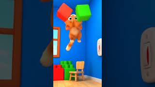 “Room ki gravity ulat gayi 😂🔄”| (Funny Kids  Videos) #shorts.