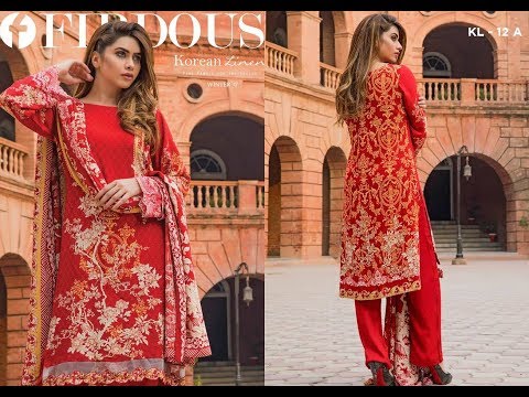 Firdous Winter Collection 2017 2018 With Beautiful Winter Dresses