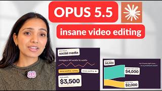 OPUS 5.5 took my caption and generated entire motion graphics and animation | BYE Higgsfield