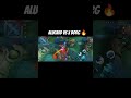 alucard vs x borg #mobilelegends #shorts #alucard