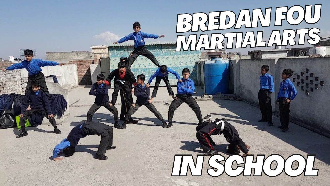 Bredan Fou Martial Art classes start in Comprehensive School Rawalpindi