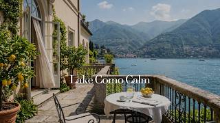 Lake Como | Peaceful Italian Lake Scenery for Study, Calm, and Background Ambience