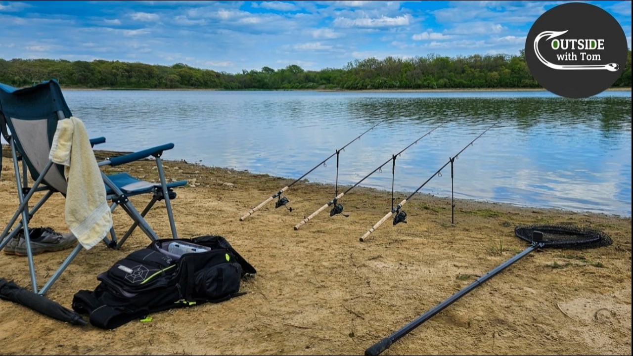 This Backwoods Fishing Spot Is Dangerous! (USA Carp Fishing)
