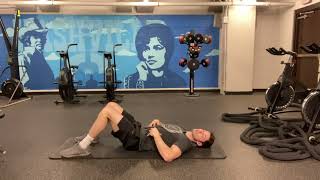 Hooklying breathing for rib and thoracic spine mobility Wealth