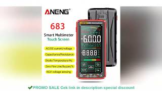 ANENG 683 Smart Multimeter Rechargeable High-end Touch 6000 Counts Multimetro Test Multitester AC/DC