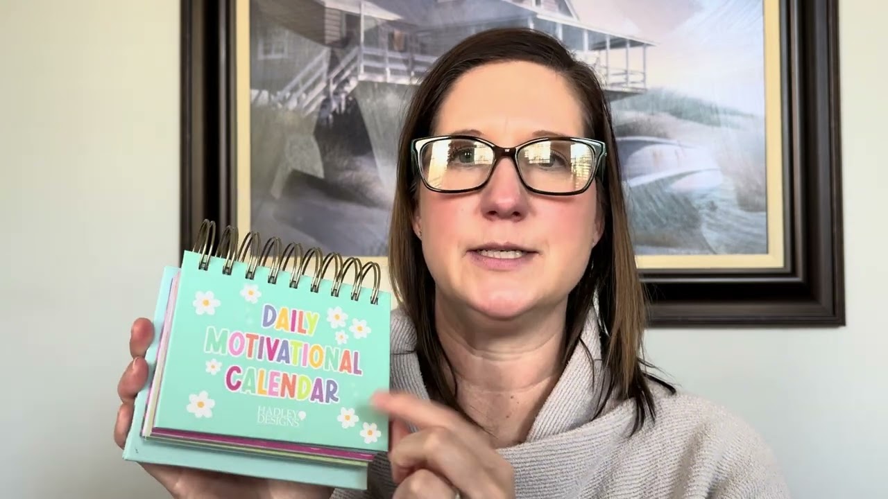 Daily Motivational Calendar Review | A Positive Start Every Day