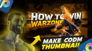 make codm thumbnail on ibis x paint app on Android with #chadgiga