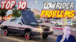 TOP 10 Rarest Lowrider Problems! Classic Cars Not READY?