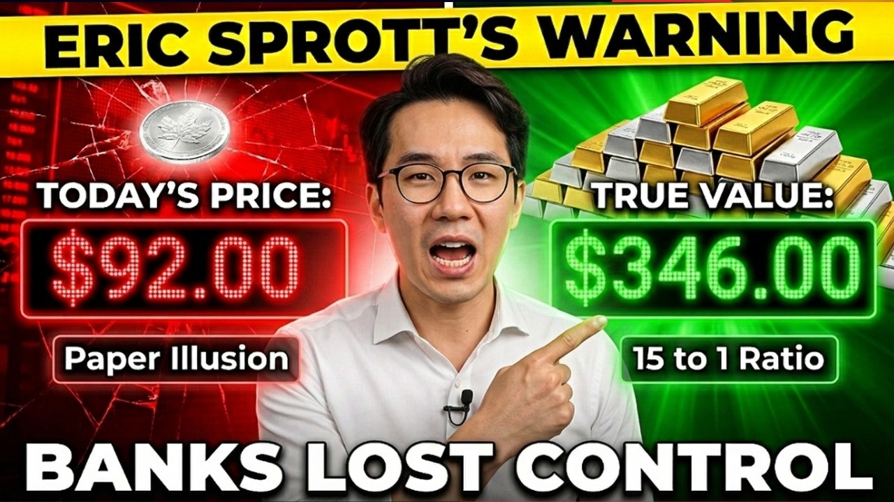 🚨 ERIC SPROTT $300 Silver Is MATHEMATICAL — Here’s The Proof