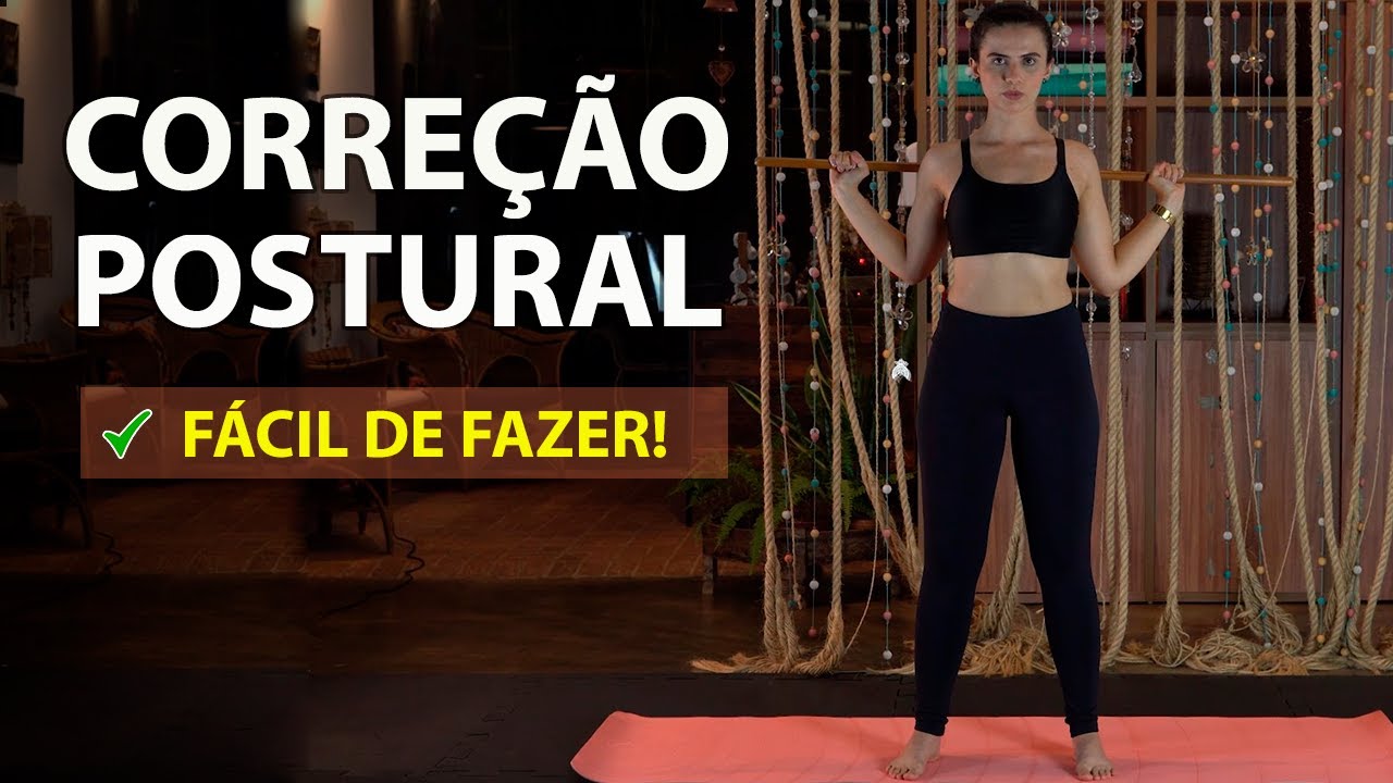 6 EXERCÍCIOS PARA CORRIGIR E MELHORAR A MÁ POSTURA | Para fazer em casa! 6 EXERCÍCIOS PARA CORRIGIR E MELHORAR A MÁ POSTURA | Para fazer em casa!