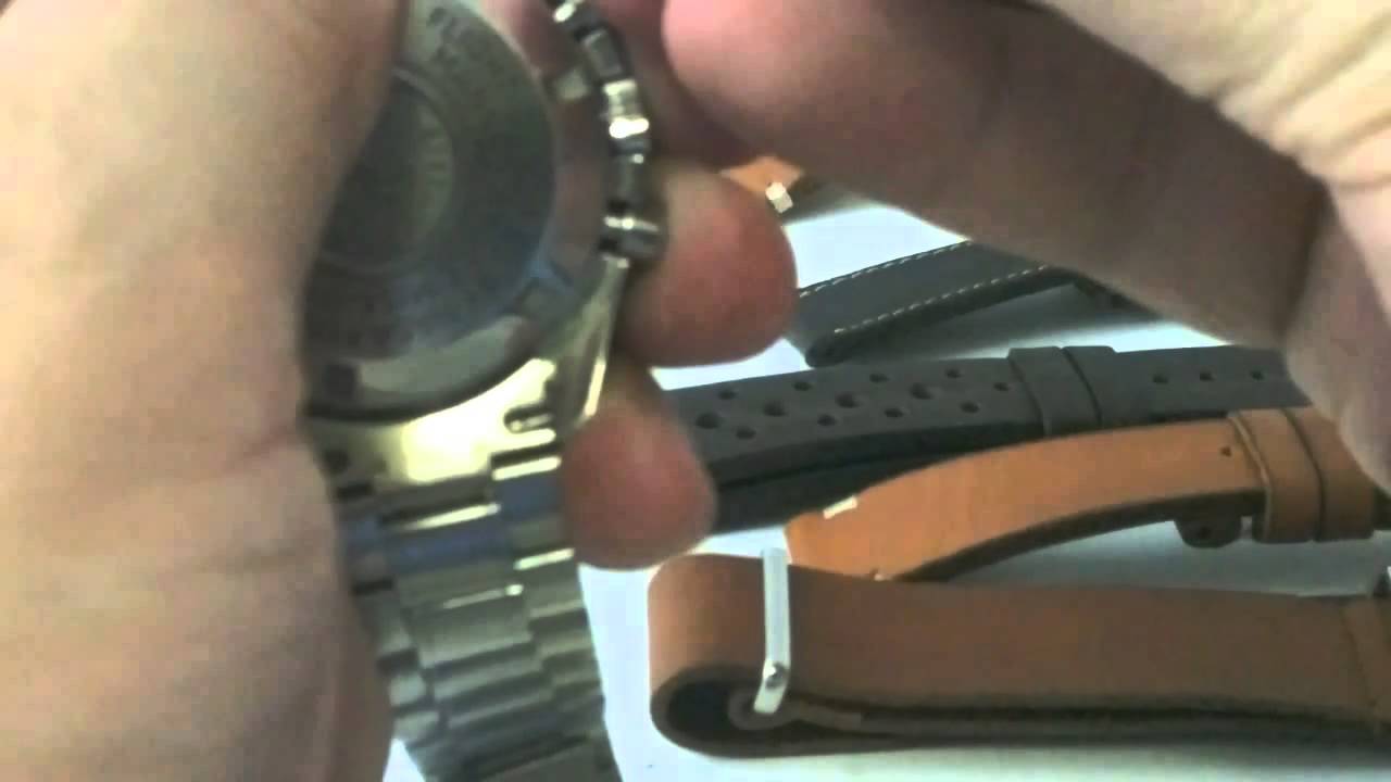 How to fit a Leather Nato Strap to an Omega Speedmaster Professional MOTM