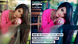 Adobe Camera Raw Tutorial How to Change Color Warm to Fresh Color screenshot 4