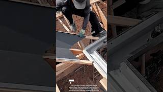 Roof Gutter Installation Work Tool with Metal Sheet #worktool