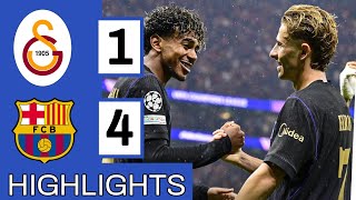 Galatasaray vs Barcelona [ 1-4 ] extended HIGHLIGHTS UEFA Champions League 