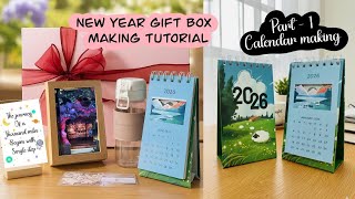 Details Make a Custom 2026 Calendar (Part 1: Calendar Making) | New Year Gift Box DIY! News