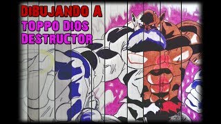 Dibujando A Toppo Dios Destructor