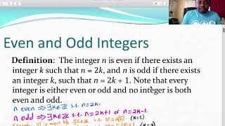 MAT 160 Section 1.7 Mathematical Proofs Part 1