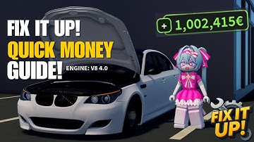Fastest Way to Get Money in Fix It Up! (Roblox Quick Guide)