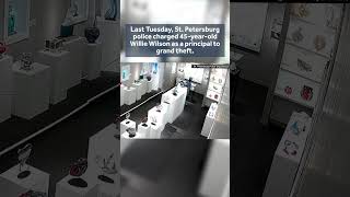 Suspect steals a $21,000 sculpture in Florida