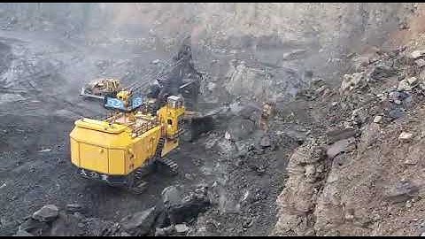 Coal mines Digging machine Rajrappa Project