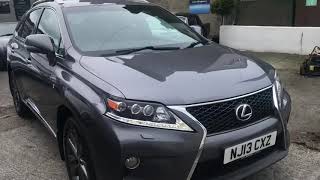 2013 Lexus RX450 H sport – Facelift model