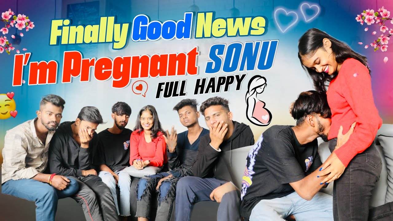 Finally good news i'am pregnant Sonu full happy | JINNUTHOSONU | @Shree_Prabha_Official