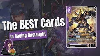 Red is...Aggro? These New Gundam TCG Cards From Raging Onslaught Are!