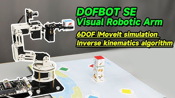 DOFBOT SE AI Vision Robotic Arm with ROS Python Programming (Virtual Machine Version)