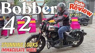 Jawa 42 Bobber Ride Review: Stunning looks, immaculate vibes!