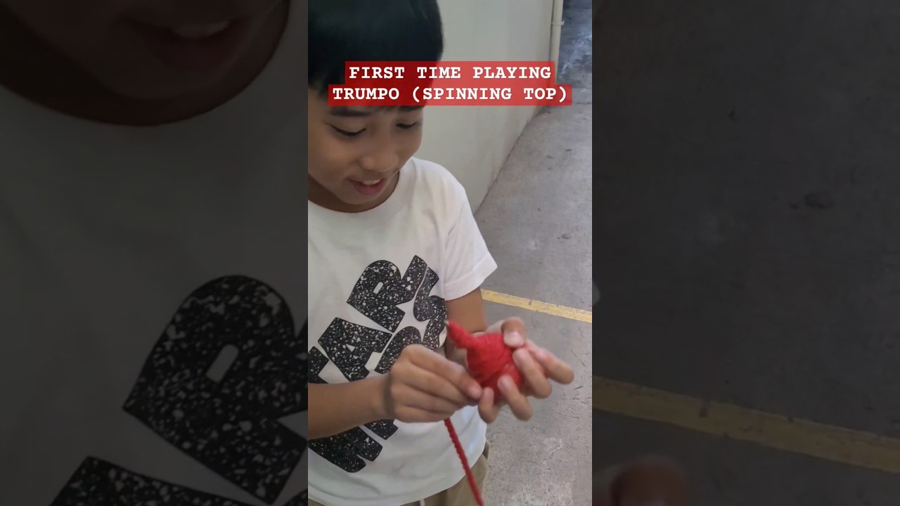 TRUMPO - Traditional Spin Top from the Philippines 