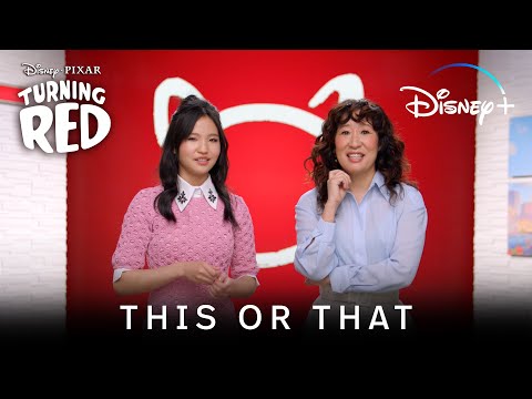 This Or That | Turning Red | Disney+