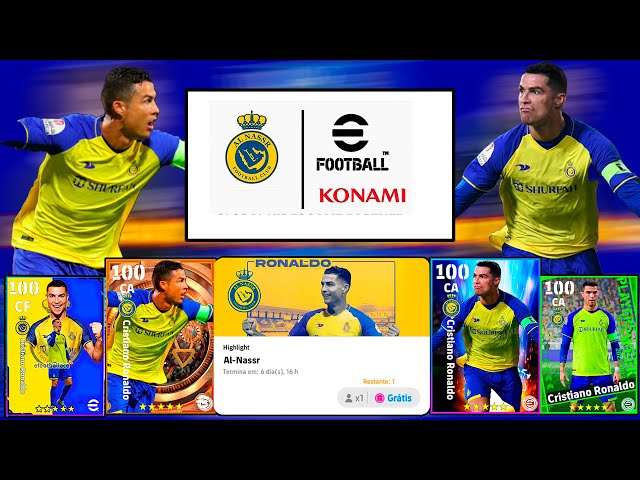 Cristiano Ronaldo está volta! Al-Nassr no eFootball 2024 