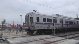 RTD A-line Commuter trains at 61st and Pena St. 4/23/16